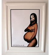 Banksy�i�o���N�V�[�j�̃|�X�^�[��̔��i�ʔ́j