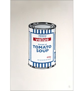 Banksy�i�o���N�V�[�j�̃|�X�^�[��̔��i�ʔ́j