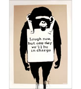 Banksy ポスター