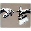 Rene Gagnon ステンシルスプレーペイント on Canvas