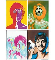 The Beatles 4枚セット