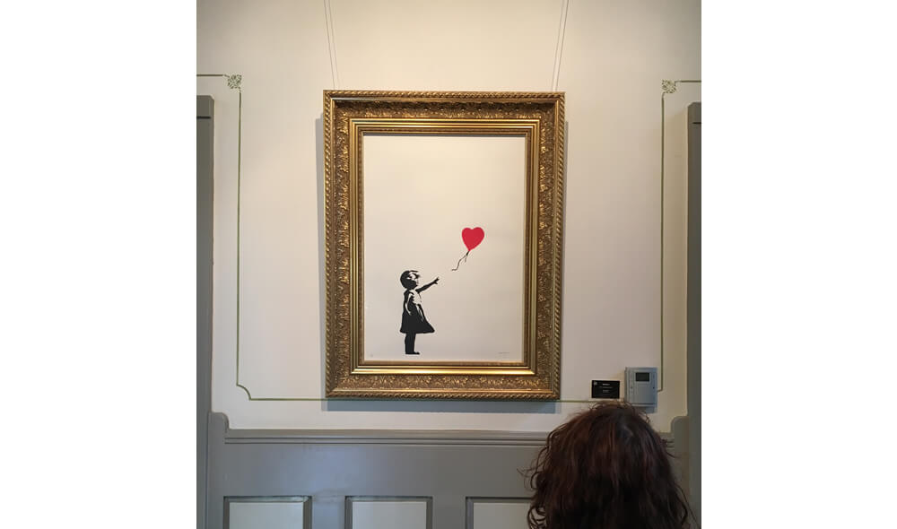 Banksy（バンクシー）- Girl and Balloon、Pest ControlのCOA付き作品を販売 ー NOISEKING ノイズキング