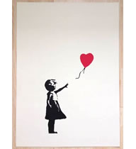 Girl With Balloon - WCP Reproduction