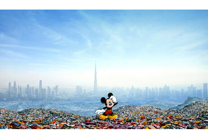 Dubai Landfill Mickey