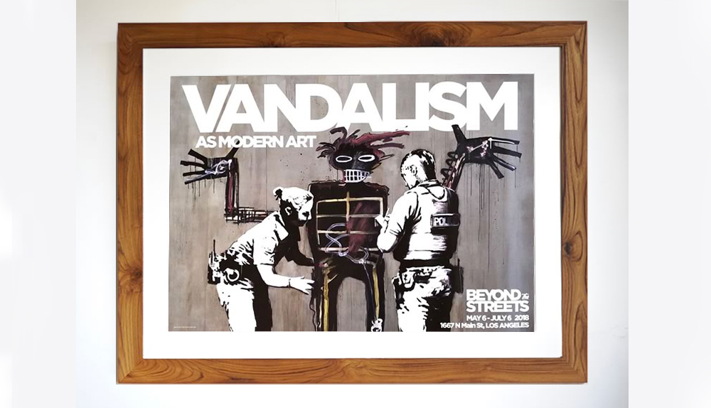 Banksy（バンクシー）BEYOND the STREETS Posterを販売してい 