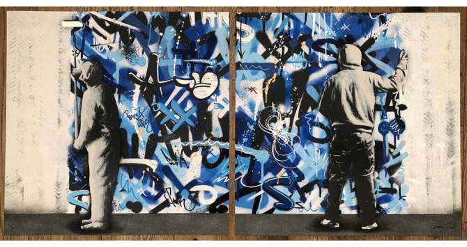 The Cycle Diptych Hand Finished Edition (2枚セット)