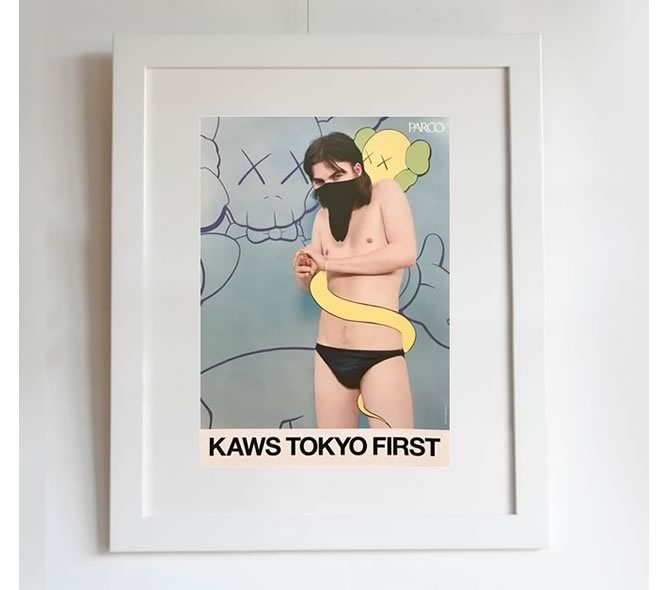 KAWS TOKYO FIRST(額装セット)