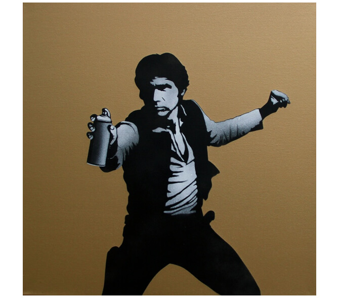 Can Solo Gold - Canvas