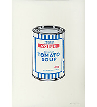 Banksy バンクシー Soup Can Pest Controlのcoa付き作品を販売 ー Noiseking ノイズキング