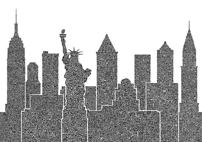 New York Gets Doodled