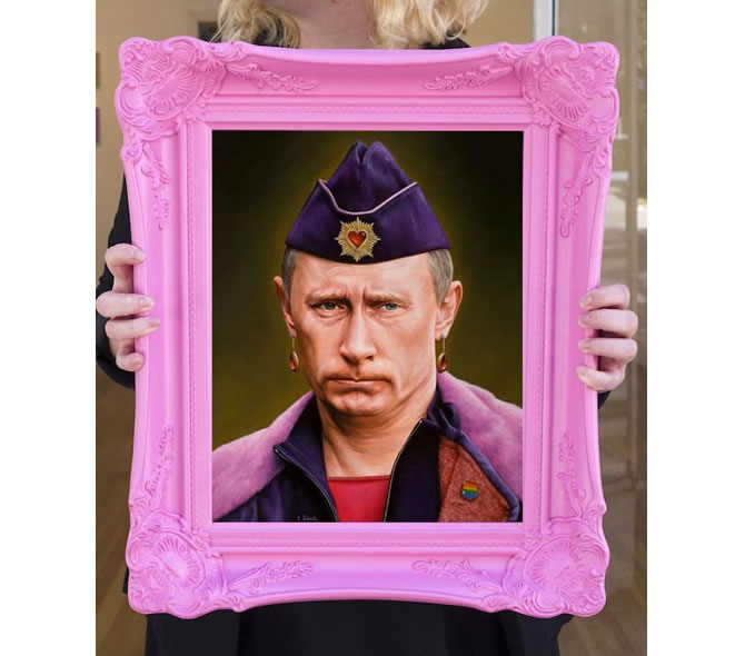Putin(カスタムフレーム付き)