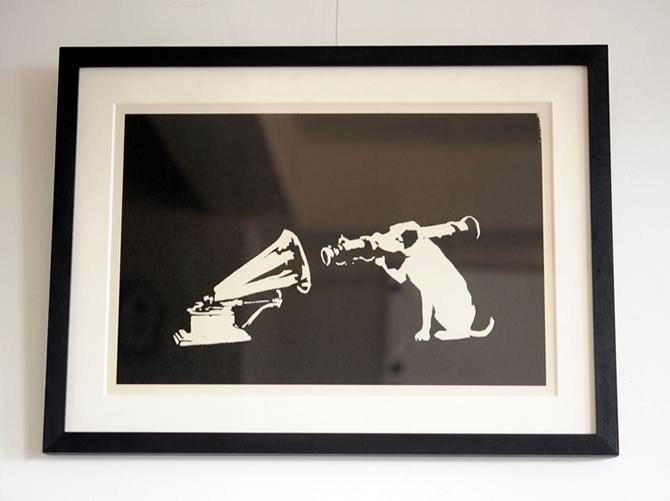 Banksy HMV - Printer Proof