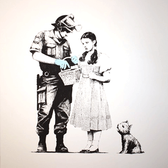 Banksy（バンクシー）2007年 エディション作品、ポスター