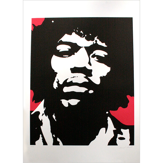 Conrad Leach�i�R�����b�h���[�`�j�ɂ��Jimi Hendrix�i�W�~�w���h���b�N�X�j