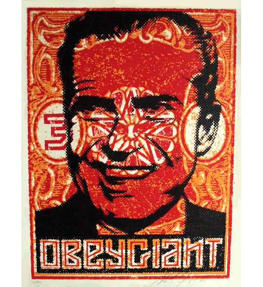 OBEY GIANT �V�F�p�[�h�E�t�F�A���[ Nixon Stamp