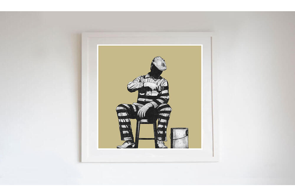 DOLK シルクスクリーン　Prison Painter DOLKのPrison Painterが入荷します！ ー NOISEKING ノイズキング