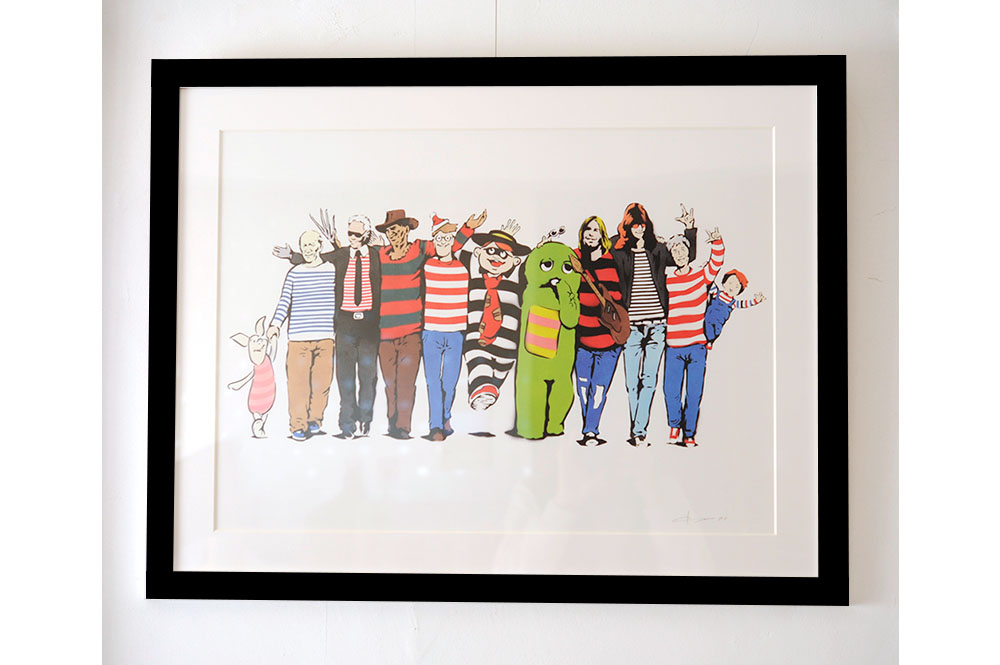 最高品質の Kurry（カリー）のNO BORDER 11人の喜客がご購入いただけます 絵画