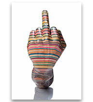 Middle Finger Poster