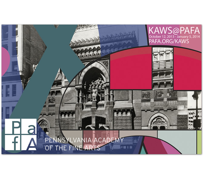 KAWS@PAFA Poster