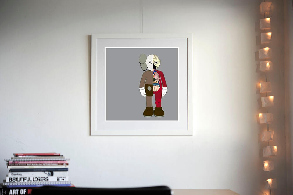 ケイトモス ウロングロックス ロングロックス ノイズキング ポスター KAWS ケイトモス ウロングロックス ロングロックス ノイズキング