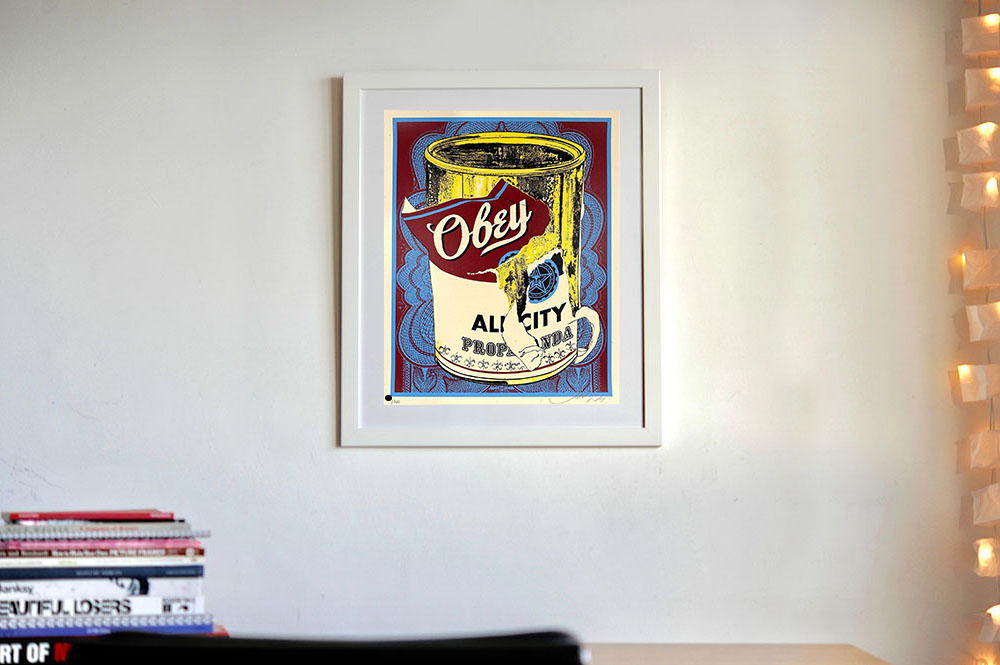 Shepard Fairey(OBEY GIANT) のSoup Can III 作品を販売 ー NOISEKING