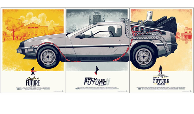 Back to the Future Part Ⅰ,Ⅱ,Ⅲ(3枚セット)