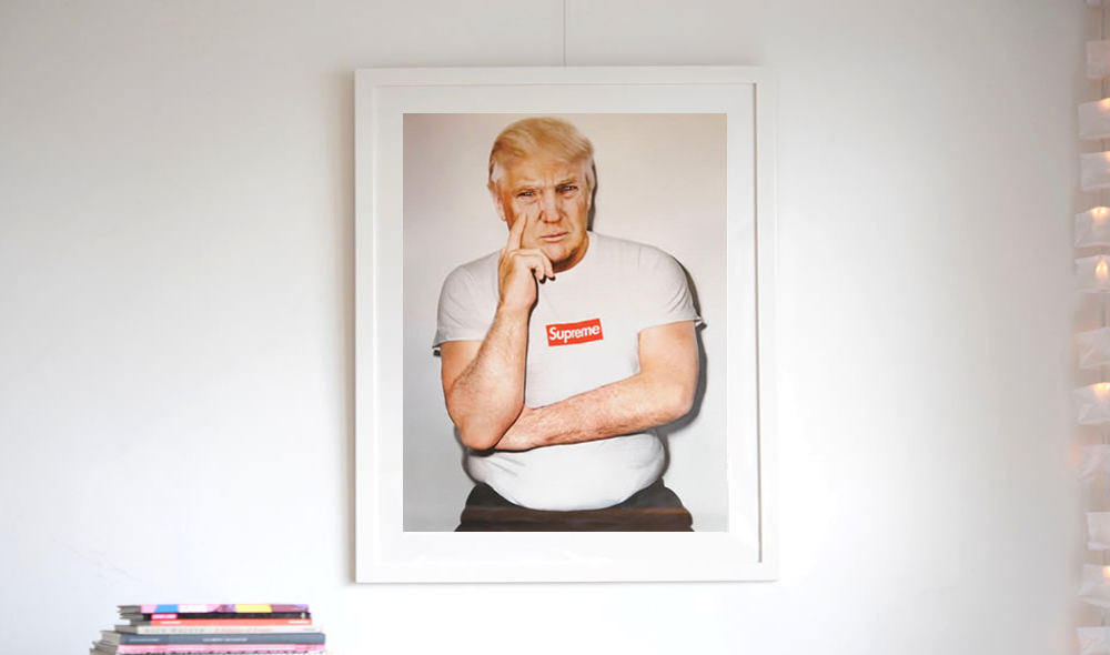 Supreme 特大サイズ KIDULT ポスター トランプ大統領 非売品 Yahoo!オークション - 新品 キダルト Kidult Supreme TRUMP