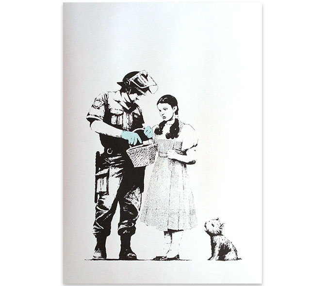 Banksy（バンクシー）Stop & Search - WCP Reproductionを販売してい