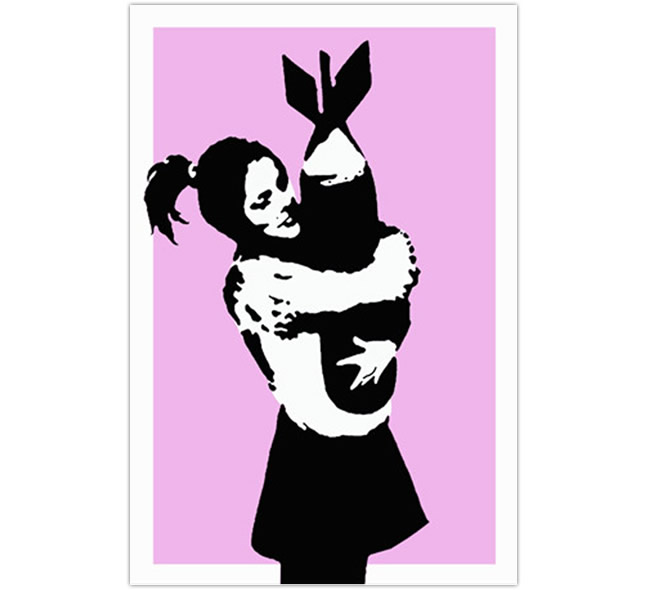 バンクシー（Banksy）- Bomb Hugger（Bomb Love）を通販で購入できます ...