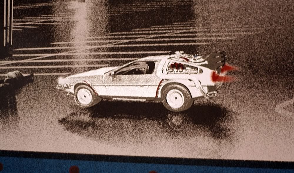 バックトゥザフューチャー シルクスクリーン ERIC TAN 限定100枚 JOINT WORKS × BACK TO THE FUTURE “SCREEN STARS Tee”が2025年