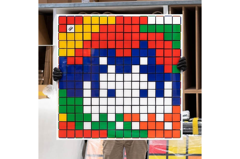 INVADERの作品「Rubik Camouflage」を販売しています。 ー NOISEKING 