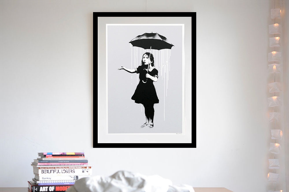 Banksy NOLA COLORED RAIN WCP バンクシー ポスター バンクシー/BANKSY