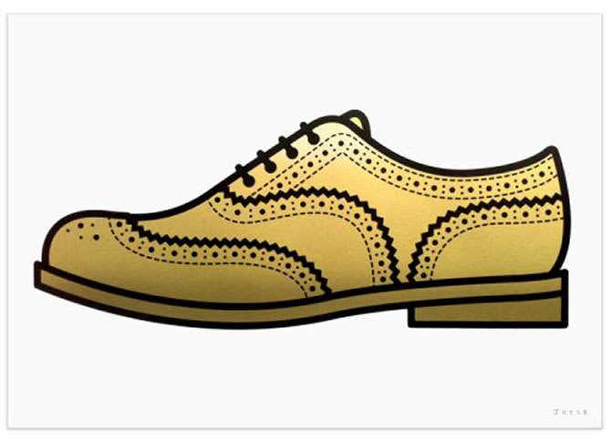 Gold Brogue