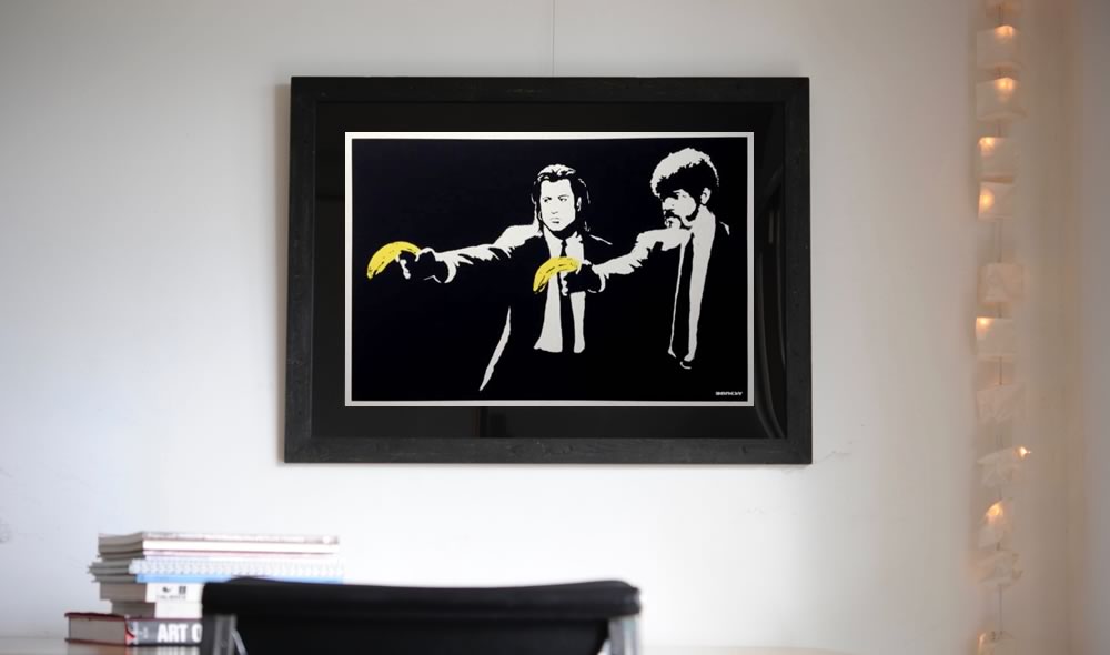 Banksy ポスター Pulp Ficution - WCP Reproductionを販売 ー