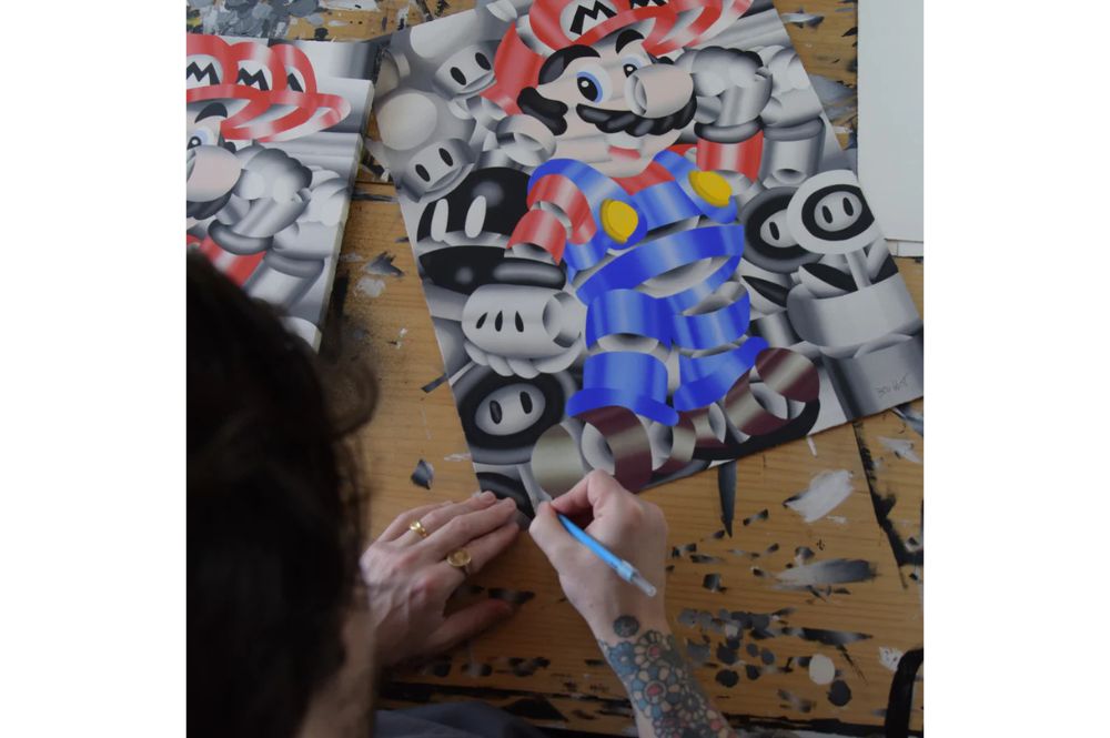 Geoffrey Bouillotの作品 「Mario Wonderland」 を通販で販売 ー