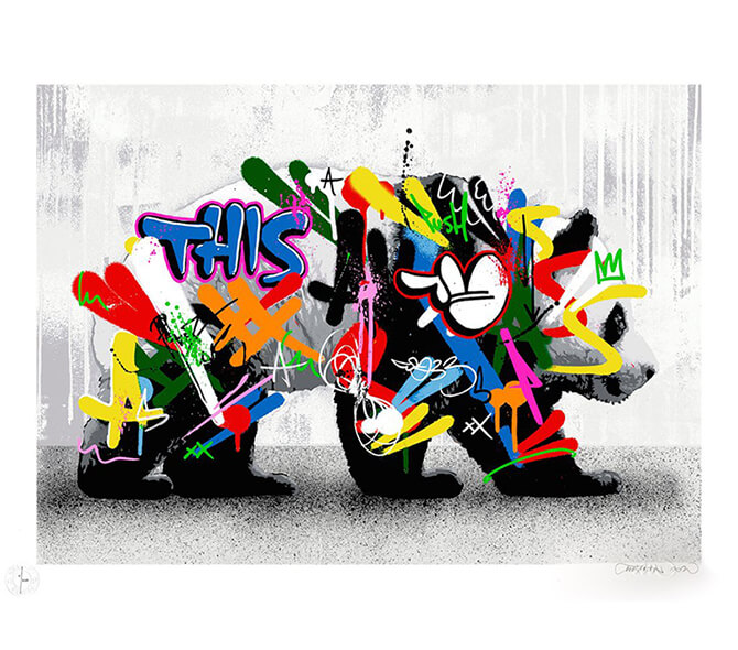 MARTIN WHATSON / PANDA版画