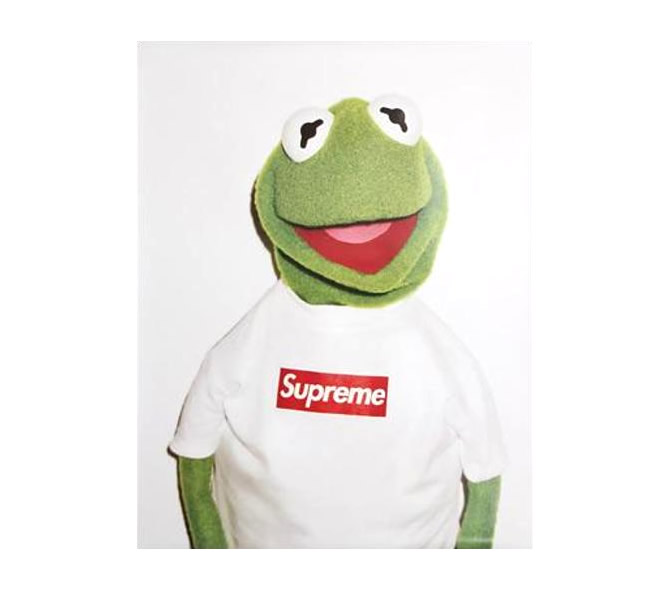 supreme セサミストリート Tシャツ Lサイズ  プリント カーミット