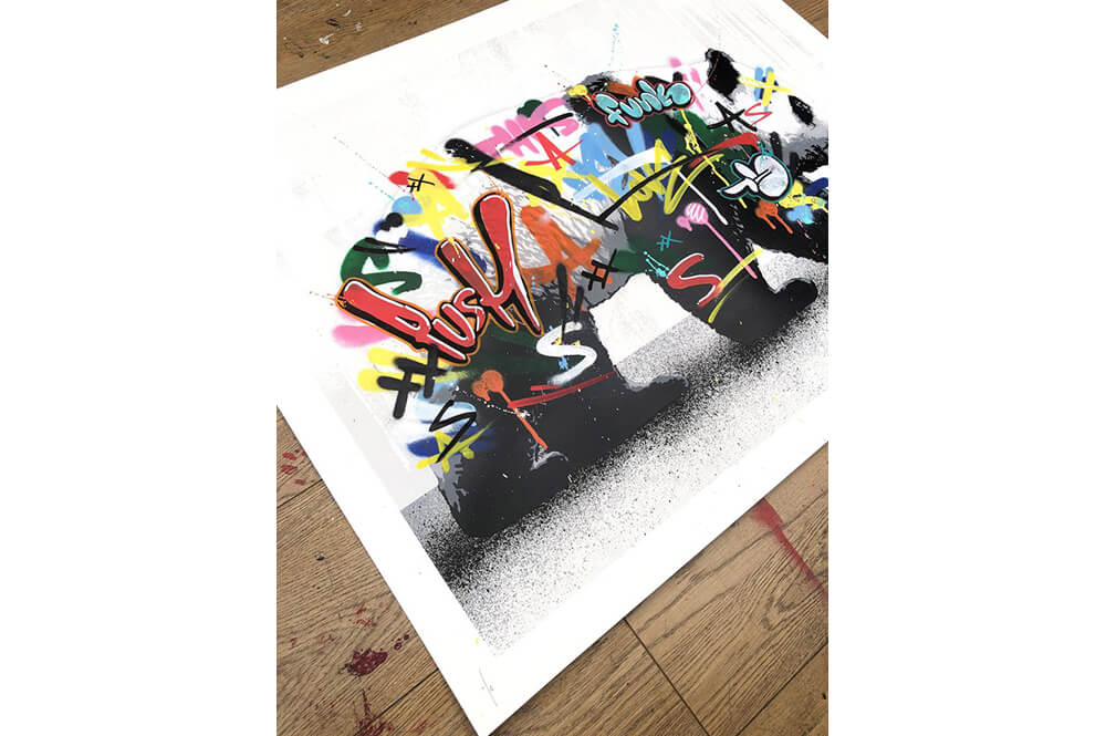 Martin Whatson マーティンワトソン2枚 シルクスクリーン 未開封 Martin Whatson（マーティン・ワトソン）「Beyond The Wall