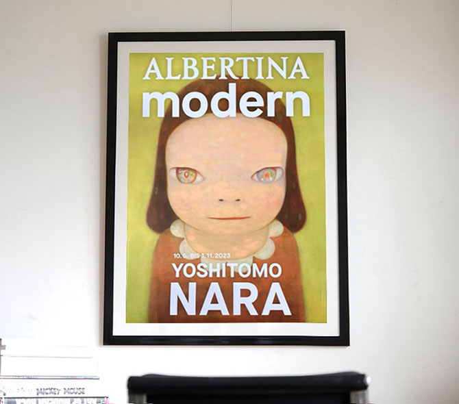 Albertina Modern Poster(額縁 Eternity Blackのセット)