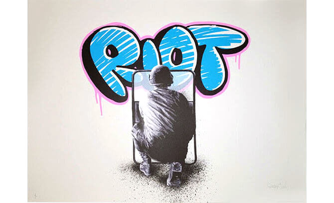 RIOT - Blue / Pink