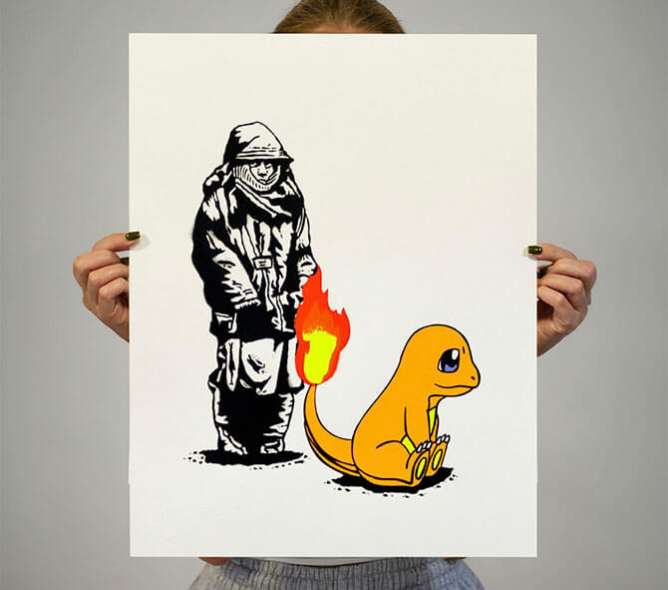 Charmander Used Flamethrower!