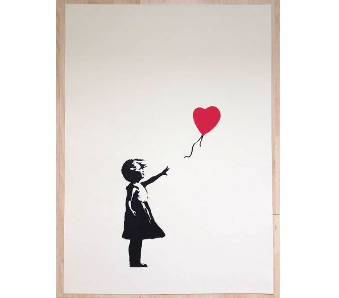 Girl With Balloon - WCP Reproduction