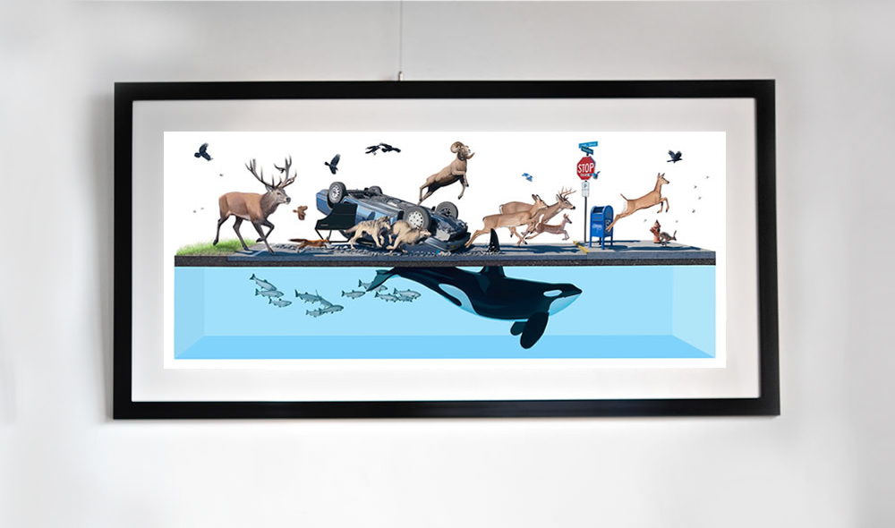 Josh Keyes FRENZY ジョシュ キース Banksy グラフィティ 04291330_590416ed1dee4.jpg