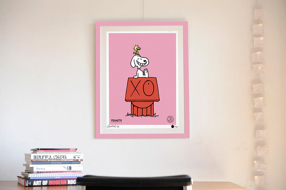André Saraivaの Snoopy & Woodstock on Red House を通販で販売