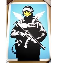 Banksy（バンクシー）Flying Copper - WCP Reproductionを販売してい 