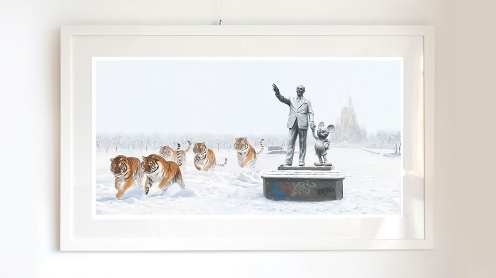 Josh Keyes FRENZY ジョシュ キース Banksy グラフィティ