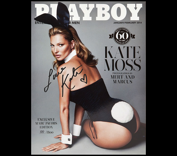 PLAYBOY 60th Anniversary Issue Marc Jacobs × Kate 