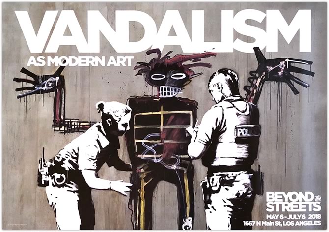 Banksy（バンクシー）BEYOND the STREETS Posterを販売しています。 ー 