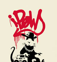 Banksy（バンクシー）-Gangsta Rat Pest ControlのCOA付き作品を販売