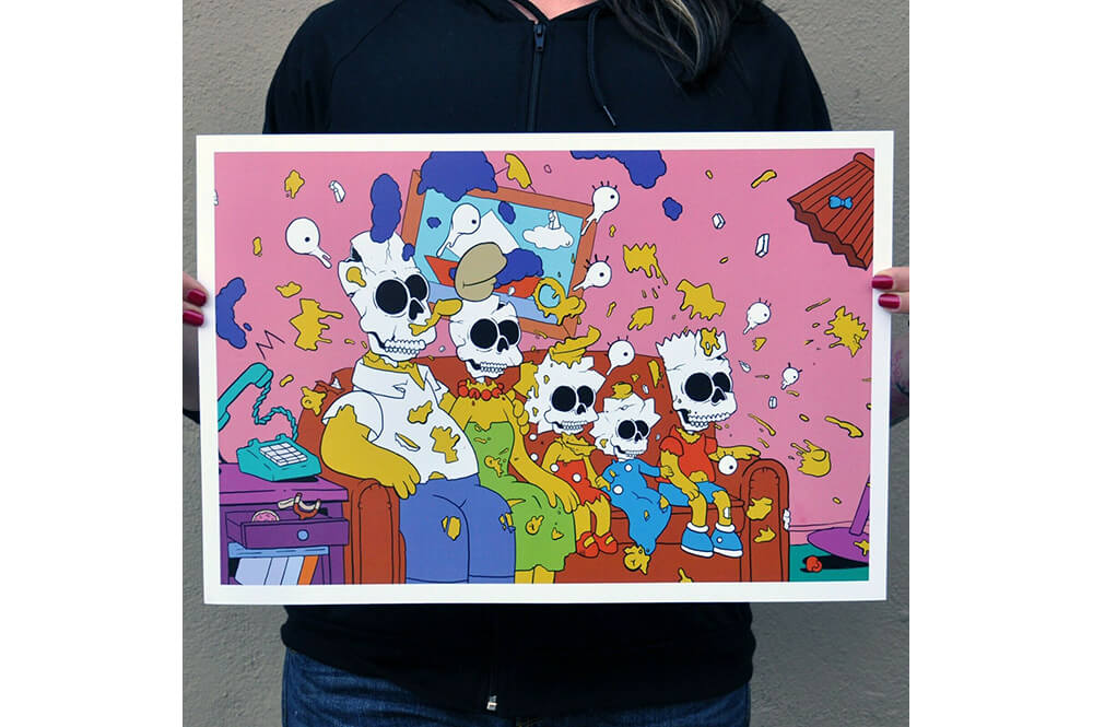 Simpsons Nuclear Family / Matt Gondek ー NOISEKING ノイズキング